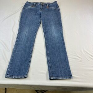 LRL Lauren Jeans Co Ralph Lauren Womens Blue Denim Bootcut Jeans Size 10 NICE!